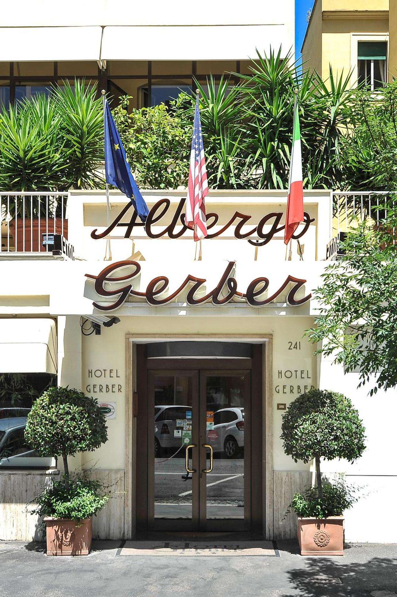 Hotel Gerber ローマ エクステリア 写真
