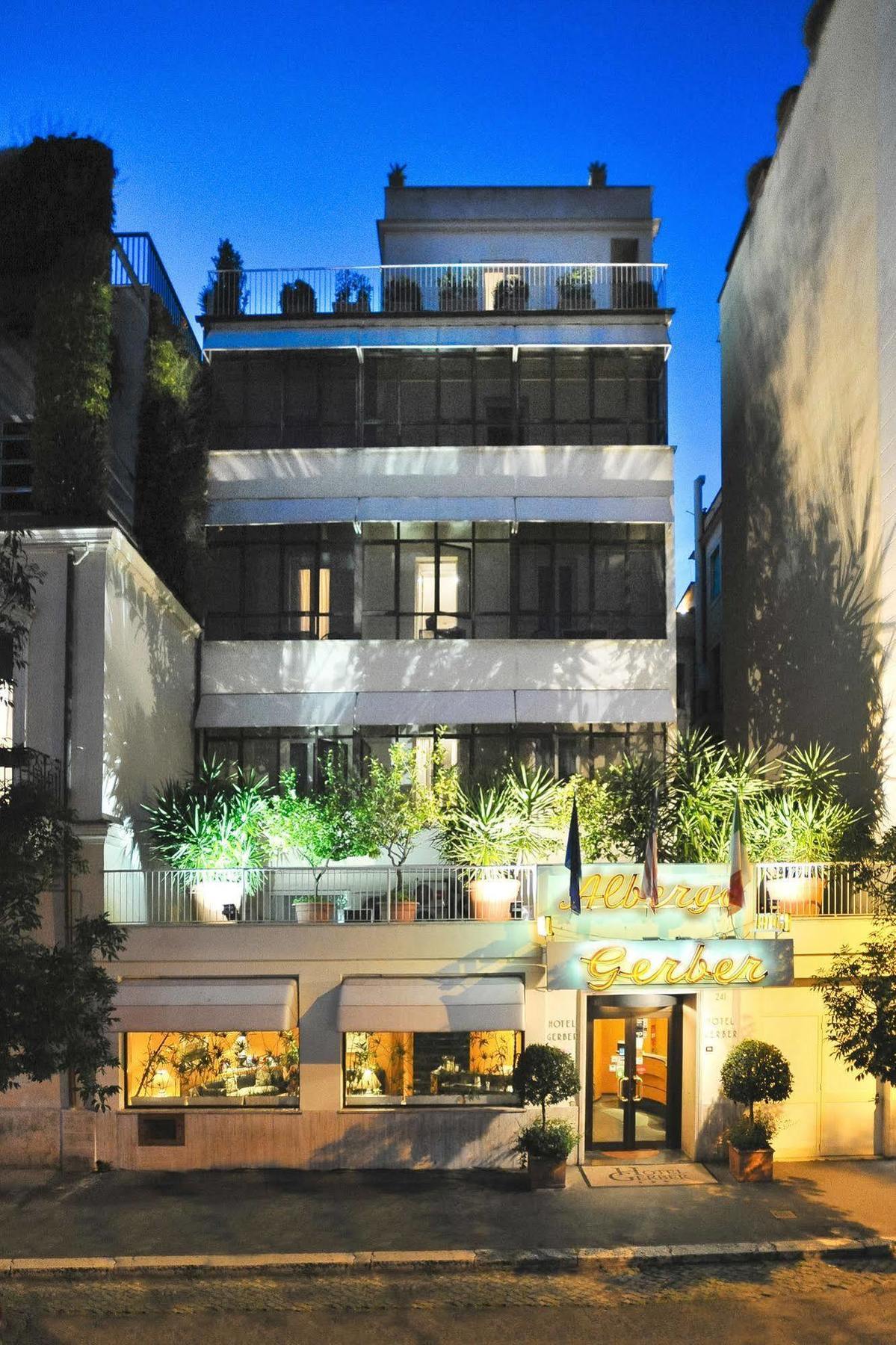Hotel Gerber ローマ エクステリア 写真